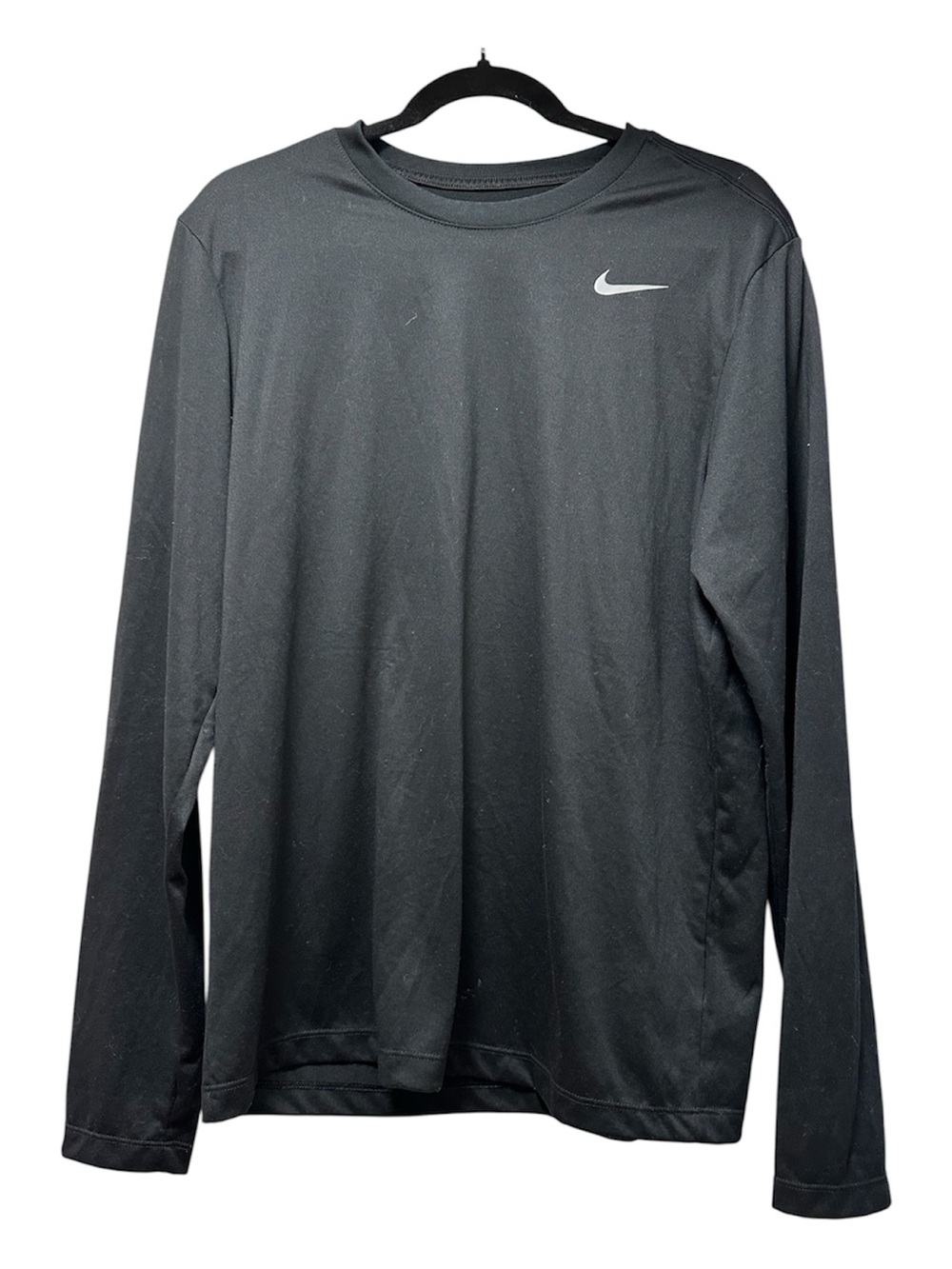 The Nike Tee Black Long Sleeve Dri-Fit Top